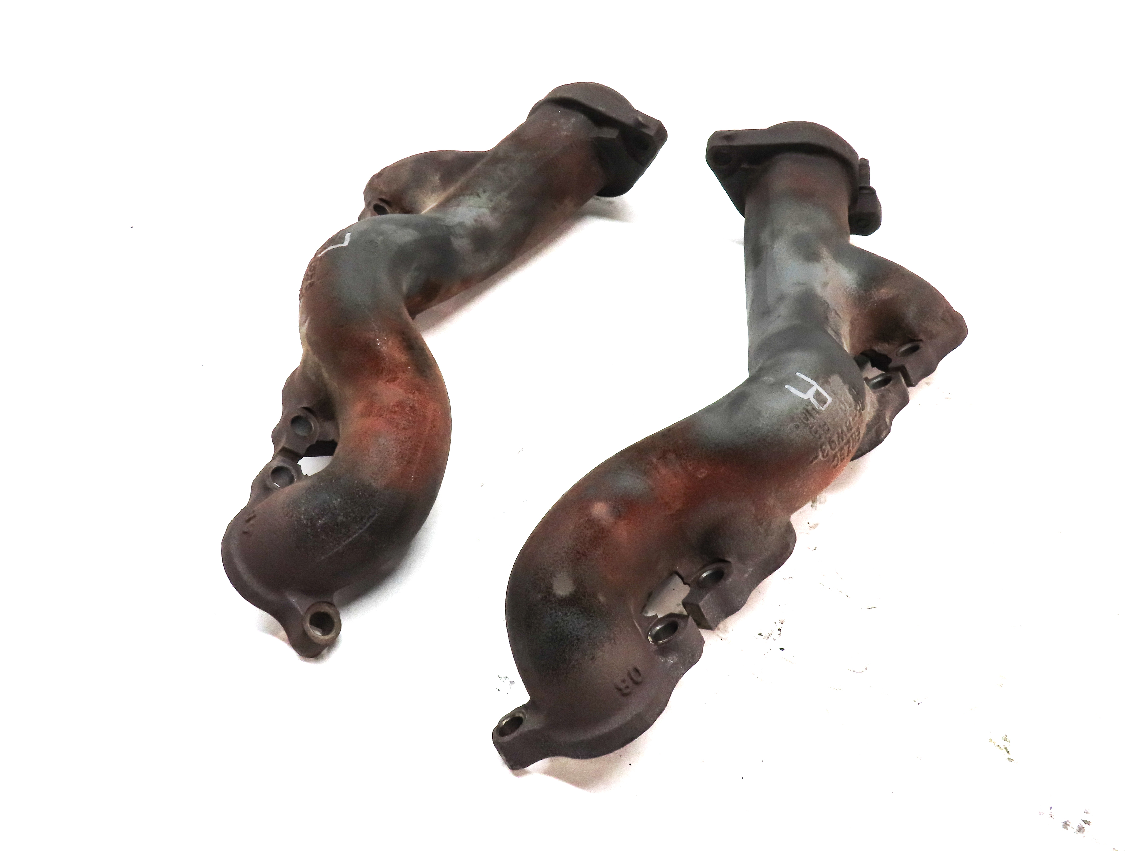 10-20 JAGUAR FTYPE XF XJ RANGE ROVER SPORT (L405 L494) 5.0L EXHAUST MANIFOLD SET — exact item pictured